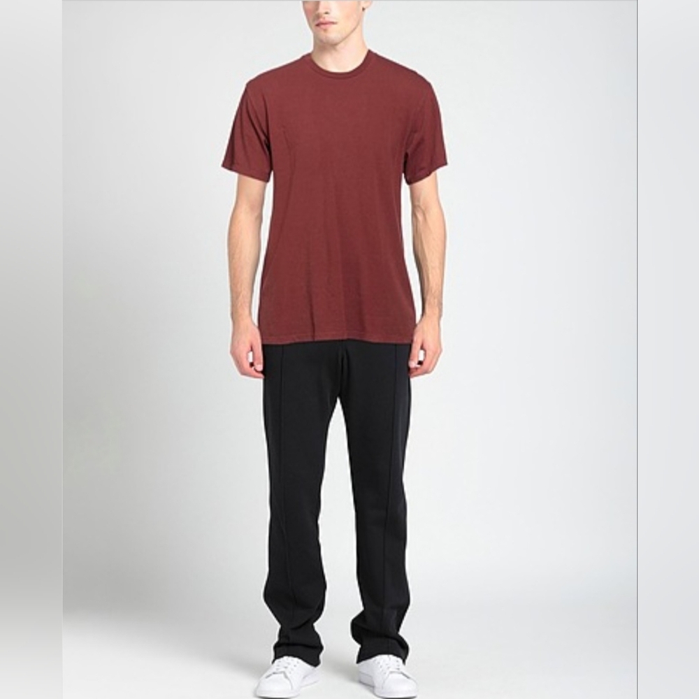 John Elliott Anti-Expo T-Shirt in Burgundy. Size 2